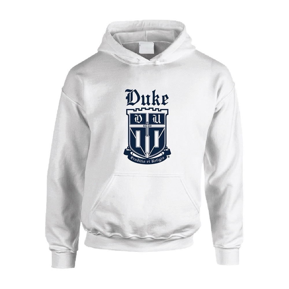 Duke University Gothic Shield Hoodie Sweatshirt